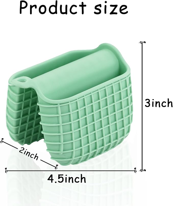 Mini Silicone Oven Mitts Set, Oven Mitts Heat Insulation, Oven Gloves - Image 7