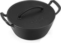 Onlyfire Cast Iron Dutch Oven, Heavy-Duty Dutch Oven Pot by onlyfire