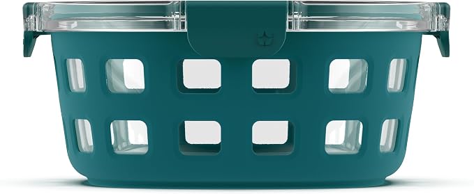 Ello Duraglass Meal Prep Container- Glass Food Storage Container by Ello