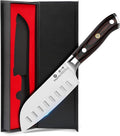imarku Santoku Knife Chef Knife 5 inch Ultra Sharp Asian Knife Japanese Chef by imarku