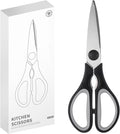 Black Grey Kitchen Shears, Rkqoa Kitchen Scissors Heavy Duty Cooking Scissors by almarto