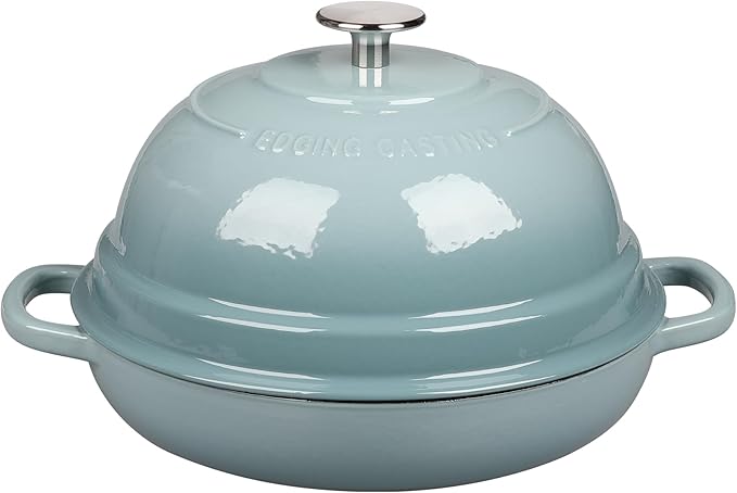 EDGING CASTING Enameled Cast Iron Dutch Oven Pot by EDGINGCOOKWARE