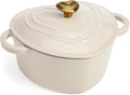 Paris Hilton Enameled Cast Iron Dutch Oven Heart-Shaped Pot by TheWorldofParisHilton