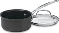 Cuisinart 1-Quart Saucepan, Chef's Classic Nonstick Hard Anodized Saucepan by Cuisinart