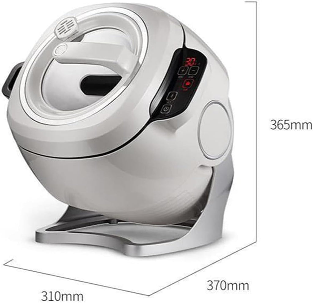 Auto Drum Cooking Machine, 360° Rotatable Commercial Food Processor