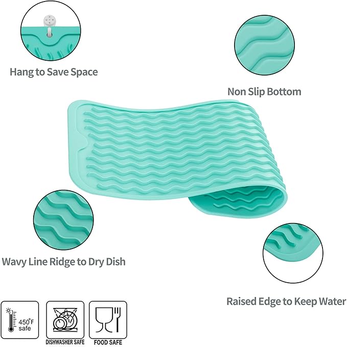 MicoYang Silicone Dish Drying Mat - Image 3
