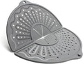 Silicone Splatter Screen For 10, 11 and 12 Inch Frying Pan, Foldable Splash by BIGOWL