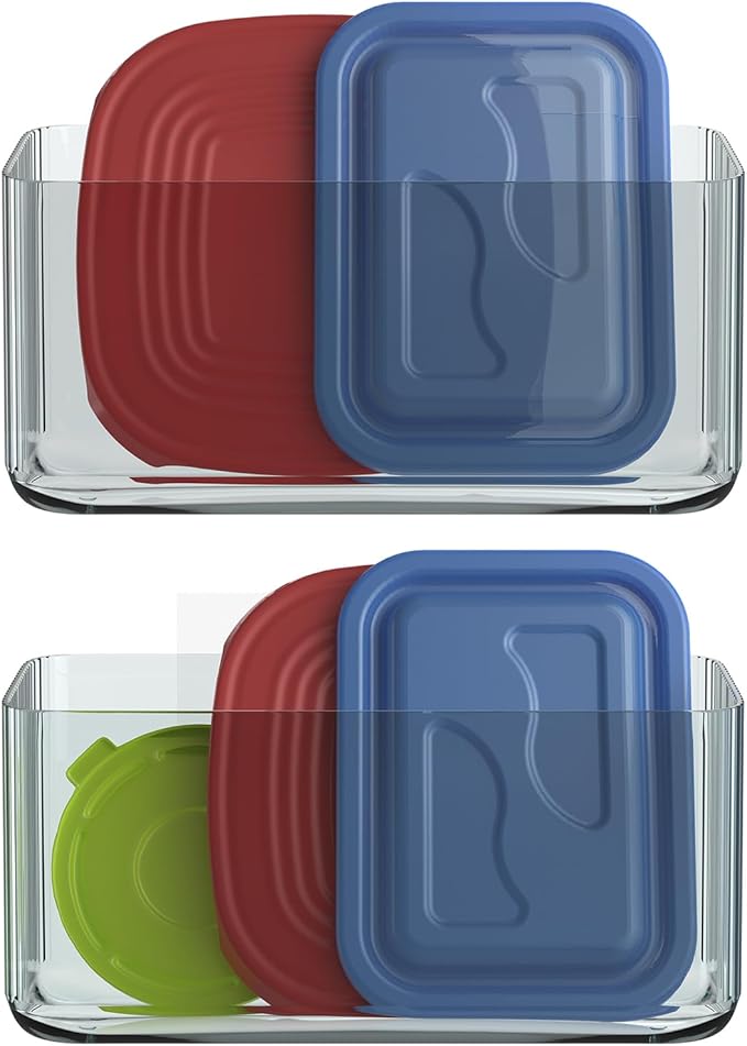 MaraFansie 2 Pack Plastic Lid Organizers by MakeStorageMoreFun