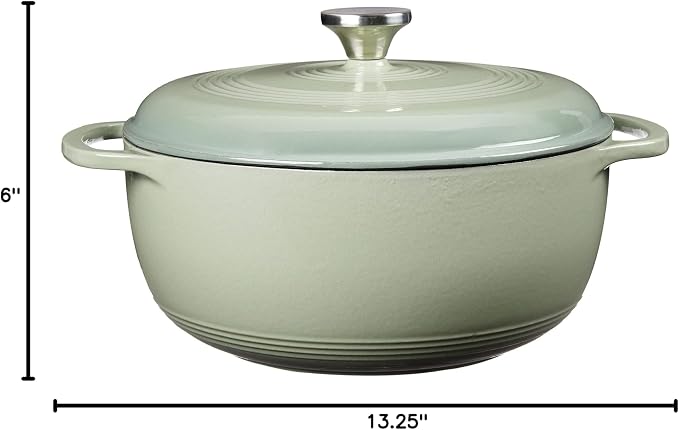 Lodge Essential Enamel Cast Iron Dutch Oven - Image 9
