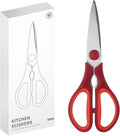 Kitchen Shears, Heavy Duty Cooking Scissors, Dishwasher Safe, Stainless Steel by almarto