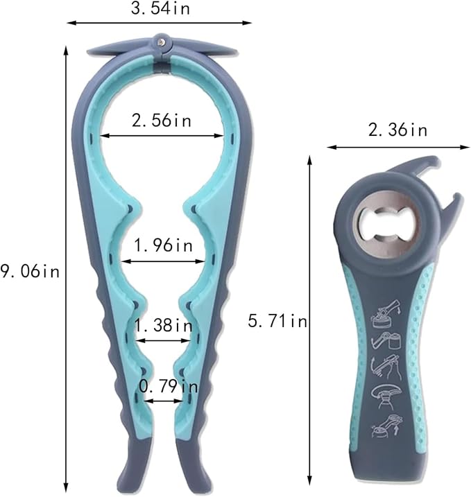 Bottle Opener for Arthritic Hand, Jar Opener for Old People, Those - Image 2