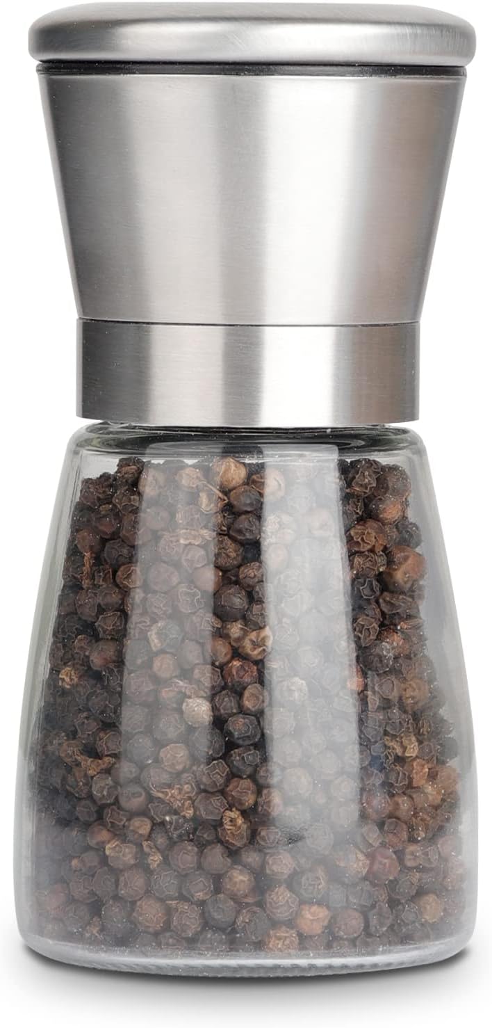 Gulex Pepper Grinder Pepper Mill Salt Grinder Refillable