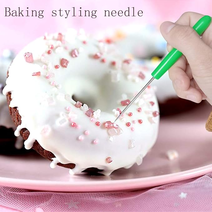 12 Pcs Sugar Stir Needle Scriber Needle Biscuit Icing Pin DIY Baking Pin - Image 4