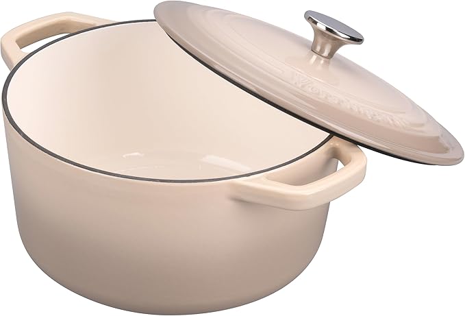 VORRINGARD Enameled Cast Iron Dutch Oven Pot - Image 7
