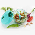 Manual Hand Pull String Vegetable Chopper | 1000ml Food Processor with