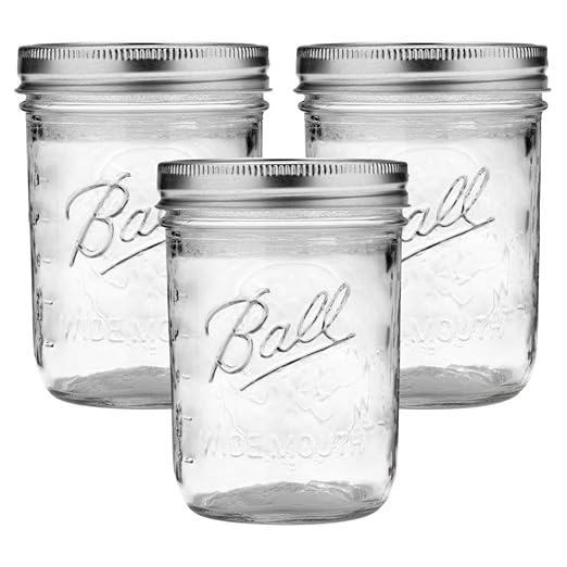 Ball Wide Mouth Glass Mason Jars by BallJar