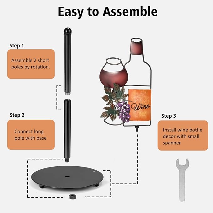 Wine Paper Towel Holder Countertop - Image 7
