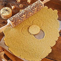 Embossed Wooden Rolling Pin, Embossing Rolling Pin by RDGDFONG