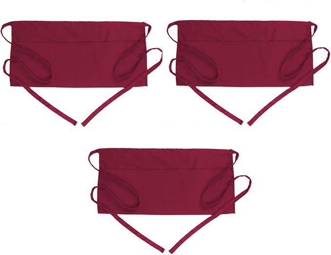 BOHARERS Waist Apron with 3 Pockets 3 Pack by BOHARERS