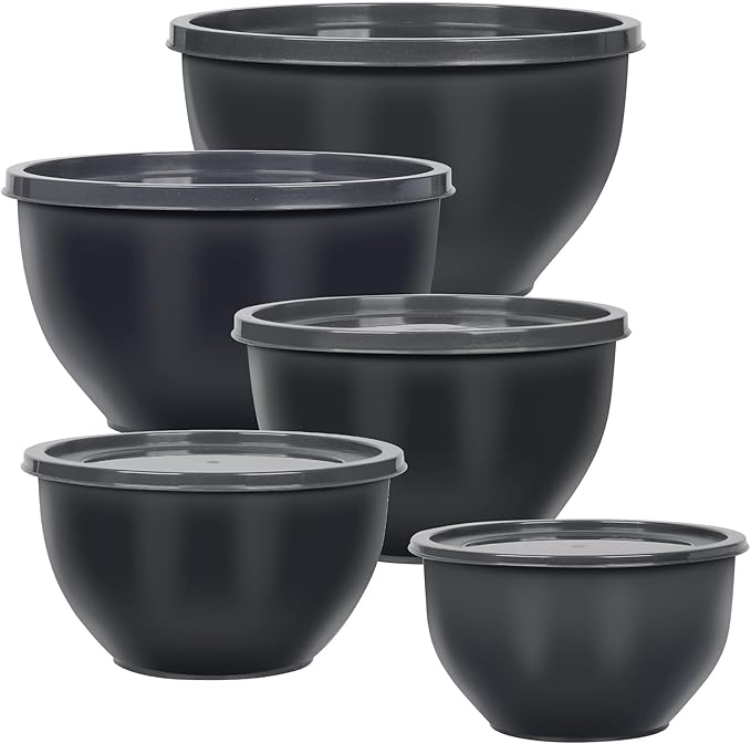 Greentainer Plastic Mixing Bowls by Greentainer