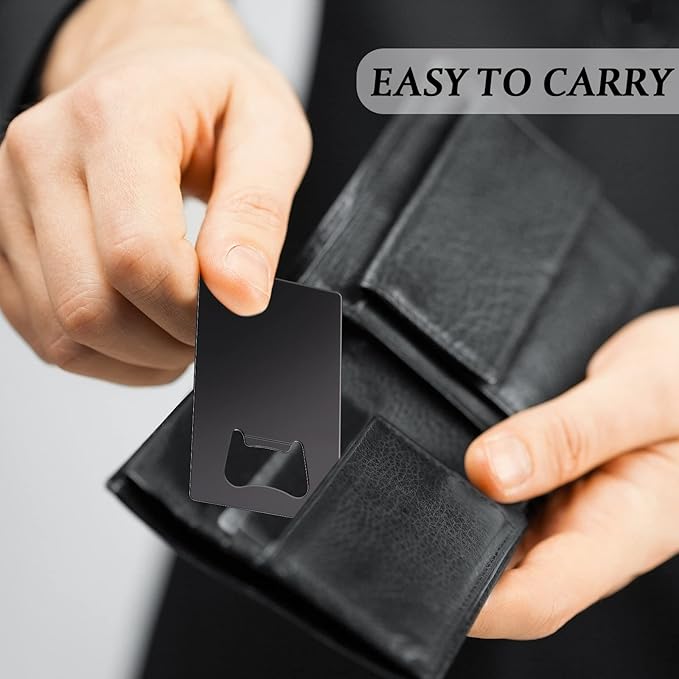 60 Pcs Credit Card Bottle Opener Groomsmen Bridesmaid Wallet Bottle Opener Beer - Image 5
