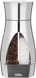Trudeau Stainless Steel Manual 2-in-1 Salt and Pepper Mill by Trudeau