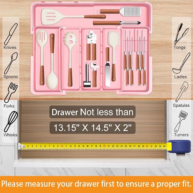 Homecor Utensil Drawer Organizer - Image 6