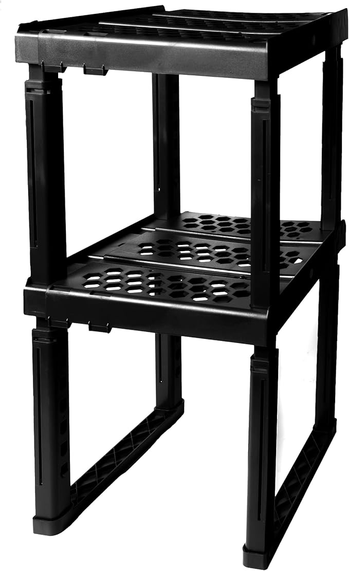 Piffny Locker Organizer Shelf， Adjustable Width and Height, Ideal Locker by Piffny