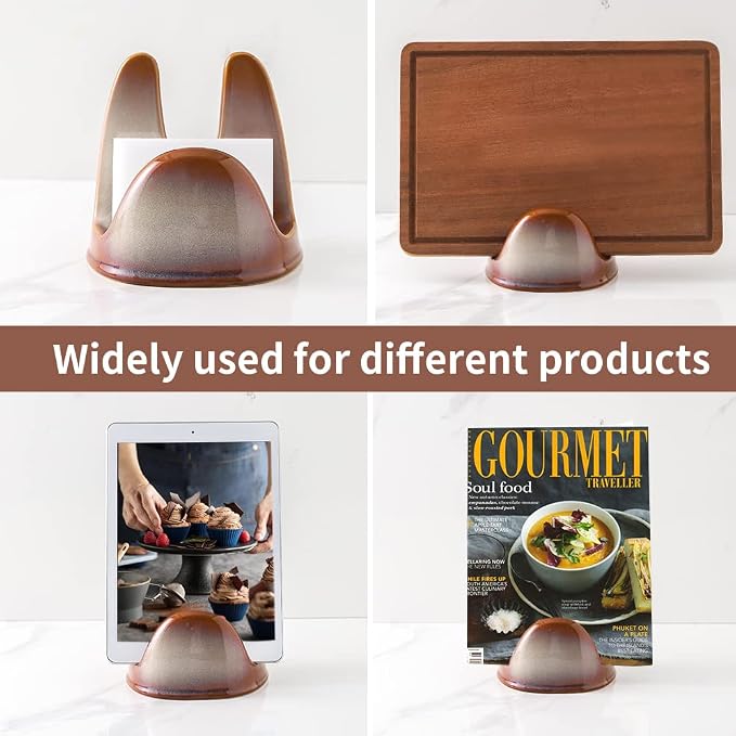Nihow Pot Lid Holder: Stable Ceramic Pan Lid Holder - Image 6