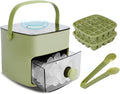 Ice Cube Tray with Lid & Bin Ice Maker Ice Trays by Unknown
