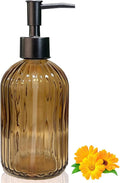 14Oz Black Pump Glass Soap Dispenser, by Guokanfly