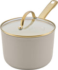 Farberware Forged Induction Ceramic Nonstick Sauce Pan/Soup Pot, Dishwasher Safe by Farberware