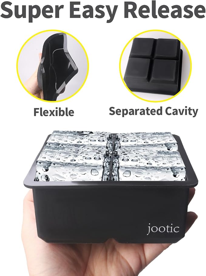 Large Ice Cube Trays Silicone - Image 3