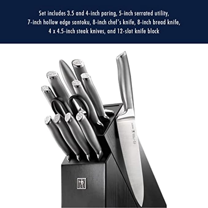 HENCKELS J.A International Modernist 13-pc Knife Block Set - Image 7
