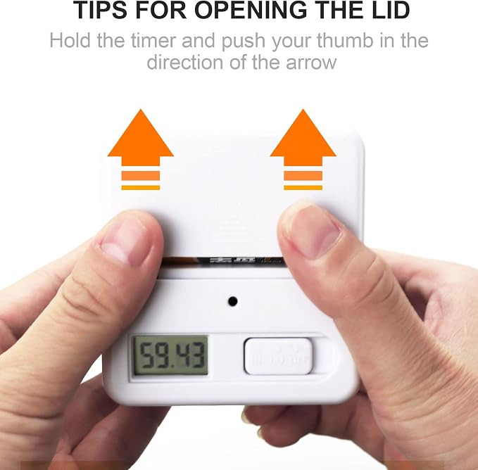 Feilifan Cube Timer, Productivity Timer Kids Time Timer Gravity Sensor flip - Image 6