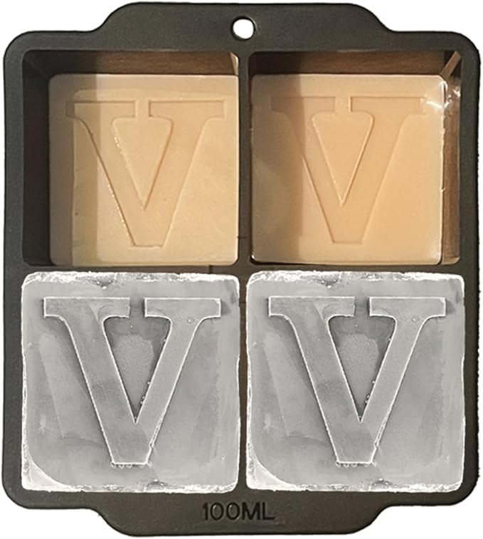 Monogrammed Ice Cubes Mold by ZX