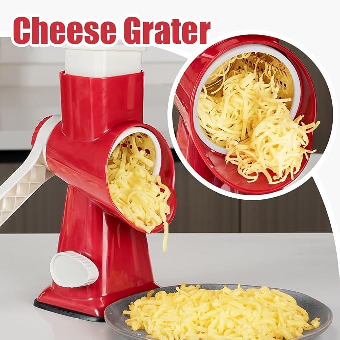 KEOUKE Rotary Cheese Grater Pro 6 in 1 - Image 6