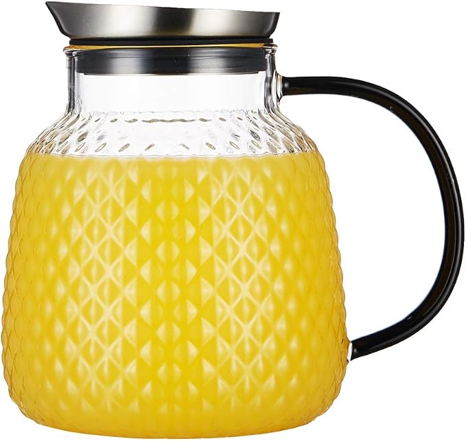 Purefold 40 ounces “Pineapple Series” Glass Pitcher - Image 7