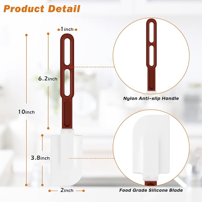 High-Temp Silicone Spatulas - Image 3