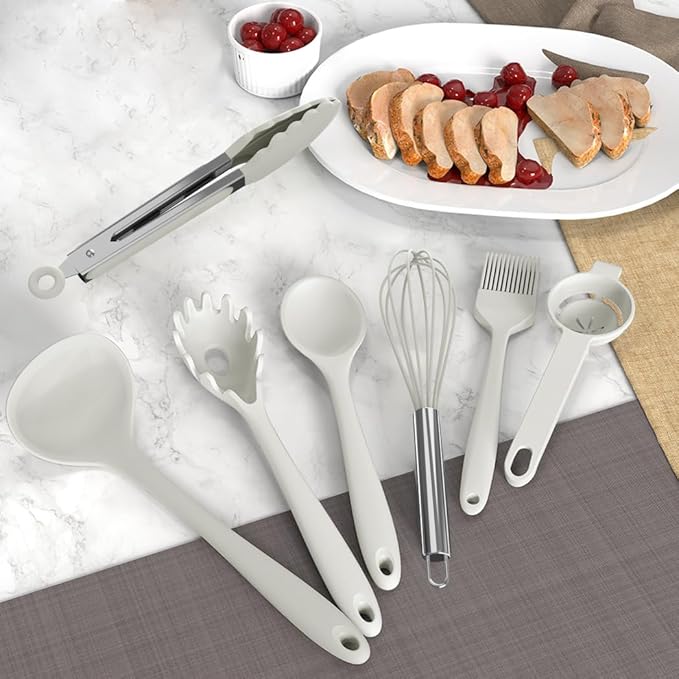 AOTHOD Silicone Cooking Utensils Set - Image 5