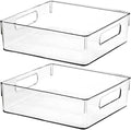 Clear Plastic Storage Bins, Pantry Organizers and Storage or Kitchen by ShelfShaper
