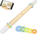 Geesta Adjustable Wood Rolling Pin by Geesta
