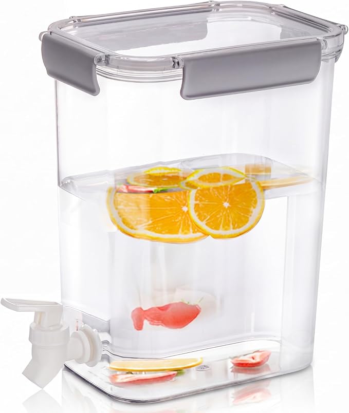 Elsjoy 1.2 Gallon Plastic Drink Dispenser by Elsjoy