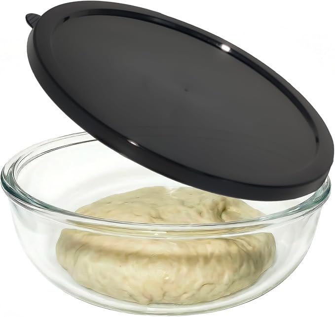 Large Glass Mixing Bowl for Sourdough, 6.2QT by Unknown