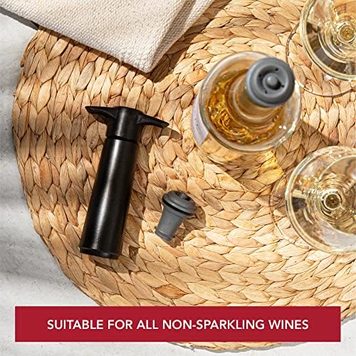 Vacu Vin VACUVIN0881050 Wine Stopper - Gray
