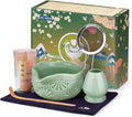 Matcha Whisk Set, Ceramic Matcha Set Includes Matcha Bowl by JULWIND