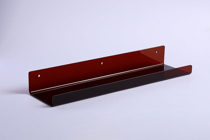 upsimples Acrylic Shelves for Wall Decor, Living Room, Floating Bookshelves for - Image 6