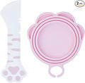 Meow&Woof Cute Cat Pet Can Food Cover by TheconnectionbetweenAnimalandusitsMEOWWOOF