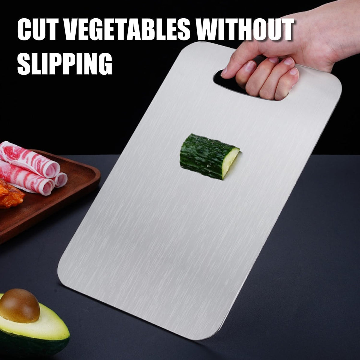 Titanium Cutting Board - 2026 New Upgrade 100% Pure Titanium Cutting