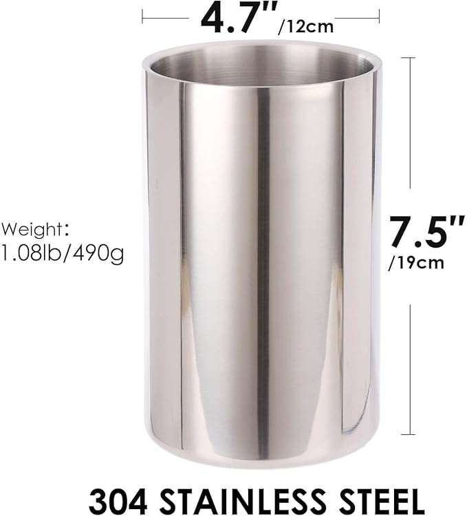 Double Wall Utensil Holder - Image 2